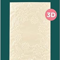 Spellbinders Notched Corner Florals 3D Embossing Folder from The Sealed for Christmas Collection-15