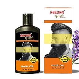 Reborn Naturals Hair & Beard Oil – Lavender Infused, Ayurvedic & Chemical-Free – 90ml-image-29