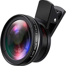 Drumstone 2 in 1 Camera Lens Kit with 0.45X Wide Angle Lens + 15Xro Lens for All Smartphones & Tablets-image-55