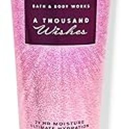 Bath & Body Works A Thousand Wishes Body Cream, 24-Hour Ultimate Hydration with Hyaluronic Acid, 226g-48