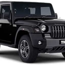 Toytrek Mahindra Thar/Jeep Die-Cast Metal Toy for Kids | Pull Back Action Miniature Scaled Model Toy Car (Black)-97