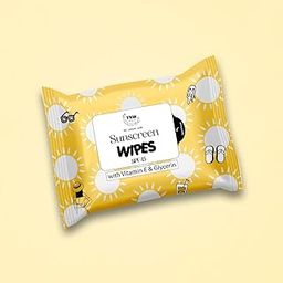 TNW The Natural Wash Sunscreen Wet Wipes 10 Pcs | Face Wipes Makeup Remover | Enriched with SPF 15, Vitamin E & Glycerin | Hydrating & Refreshing | Soothing & Maintains pH Balance | Gentle on Skin-99