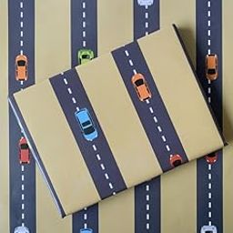 Dovetail Vroom Vroom Kids Gift Wrapping Paper Pack of 10 Sheet-image-117