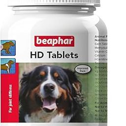 Beaphar HD Tablet Dog Joint Supplement for Hip Dysplasia & Joint Problems - 60 Tablets-image-55