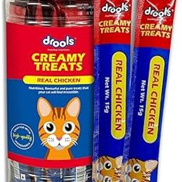 Drools All Life Stages Creamy Cat Treats, Real Chicken, 375 Gm (Pack of 25)-image-38