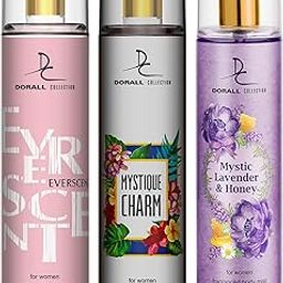 Dorall Collection Eversent + Mystique Charm + Mynstic Lavender&Honey Body Mist Set 236ml (Pack of 3)-40