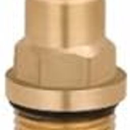 TYPE CONCEALED Square Cut Ceramic Disk Fitting Brass Spindle/Spare Part for Taps Repairing/Disc Tap Inner Cartridge Suitable for TYPE CONCEALED Square Cut Models (Golden, 1/2'')-52