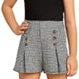 ninas Girls Solid Cotton Blend Style Top and Shorts Set - Unisex-picture-0