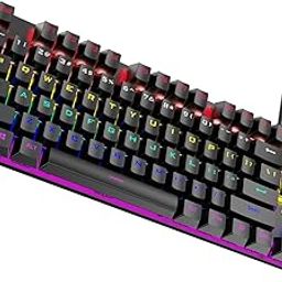 FASHIONMYDAY® 87 Keys Gaming Mechanical Keyboard Wired Rainbow Backlit Durable Non Slip B | Computers/Tablets & Networking | Keyboards, Mice & Pointers | Keyboards & Keypads-picture-12