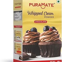 Puramate Whipped Cream Powder-(Chocolate), 100g-image-30