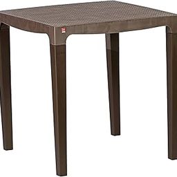 Cello Amaze Two Seat Dining Table (Plastic ,Pearl Brown)-image-71