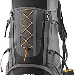 OMEGA 60 Ltr Rucksack Bag for Men & Women Travel Bag Trekking Bag Hiking Backback, Black, 3 Year Warranty, HK002-image-25