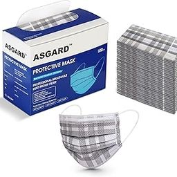 ASGARD Nonwoven Fabric Disposable Multilayer Protective Mask for Unisex-25