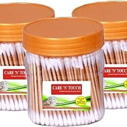 Wooden Double Head Cotton Ear Buds (PACK OF 3)-image-55