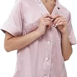 Luxury Satin Shorts Set | with Pockets | Frictionless Satin | Retains Body Moisture | Nightwear | Sleepwear | Women Nightsuit | Sexy Loungewear-image-11