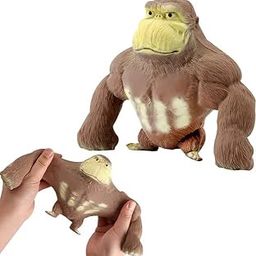 Stress Anxiety Relief Toy Pack of 1 Piece (Stretchy Gorilla)-11
