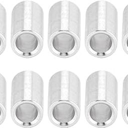 Aluminum Alloy Column, Threadless Round Standoff Spacers Easy Replace Lightweight Seamless for Workpiece Connecting(Length 10mm)-12