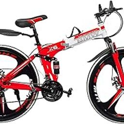 QUESEC Rides BM X6 Series Foldable MTB Sport Cycle with Gear & Disc Brake, Folding Bicycle/Bike for Men-image-72