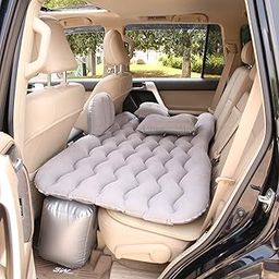 Allextreme EXUCMC1 Multifunctional Inflatable Car Bed Mattress Universal SUV Back Seat Travel Air Sofa with Headrest, Two Air Pillows, Car Air Pump & Repair Kit (Random Colour)-image-41