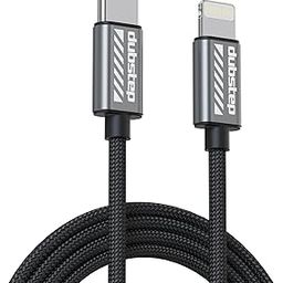 Blaze Flash 33W 1.25m Type-C To Type-L Data Fast Charging Nylon Braided Cable with Overheat Protection | 70k Insertion Tested (Grey)-15