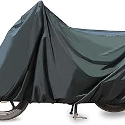 Autofy 100% Waterproof (Tested) Bike Cover Dustproof UV Protection Bike Body Cover for All Two Wheeler Bikes Upto Pulsar 180cc Size with Carry Bag [Model Name: Cape- 02 - Rubber Coated Inside]-28