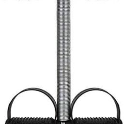 DEE SONS Single Spring Tummy Trimmer Home Gym Abdomen Leg Exerciser for Men and Women (Black & Silver)-16