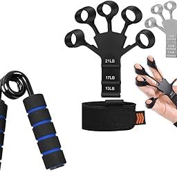 2 PIECE NEW FINGER EXERCISER| FOAM HAND GRIPPER| COMBO OF 3-1| FOR BOTH MEN AND WOMEN.-image-88