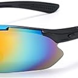 Karsaer Polarized Cycling Sunglasses Men Women Outdoor Driving Sports Sunglasses Mirror Lenses E1130-21