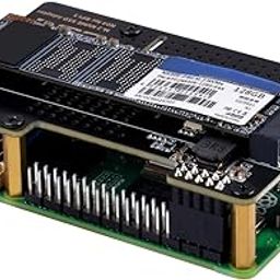 GeeekPi N04 M.2 NVMe to PCIe Adapter for Raspberry Pi 5, Support M.2 NVMe SSD 2230 2242 2260 2280-8