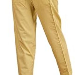 Women's Cotton Ankle Fit Trouser Pants for Girls Women Regular Fit with Pockets Trouser for Office College Formal Wear Casual Dailywear Use Bottomwear-image-11