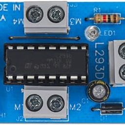 Electronic Spices Made in India L293D Motor Driver Module Perfect for Driving Dc Motors and Stepper Motors-image-81