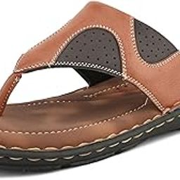 Sandal for Men | Grip Insole for Stability | slippers for men | Modern Look with Straps | Soft & Comfortable Men's Sandal | Bounce Back Anti-Skid Water Resistant Comfortable Footwear (9262)-5