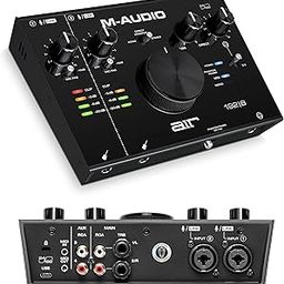 M-Audio AIR 192x8 USB C MIDI Audio Interface for Recording Music, Vocal, Guitar with Studio Quality, 2 XLR in, RCA outs and Music Production Software-17