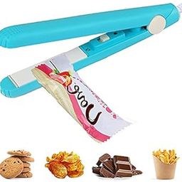 FineDecor Portable Multi Functional Hand Press Plastic Mini Heat Sealing Machine Sealer for Food Saver Storage Plastic Bags, FD 2989-picture-2