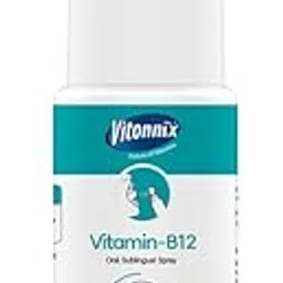 Vitonnix Vitamin B12 Sublingual Oral Spray Supplement – 8x Better Absorption Cyanocobalamin Formula for Energy, Focus & Vitality | Support Cognitive Function | No Brain Fog | Pure Vegetarian | 7ml-image-35