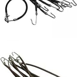 MERISHOPP® 20Pcs Ponytail Hooks Holder Bungee Bands Hair Ropes Cord Elastic Clips |Health & Beauty | Hair Care & Styling | Styling Products-image-82