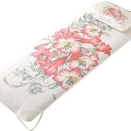 CALANDIS™ Beauty Bed Pad Salon SPA Massage Ice Silk Mat Cooling Mattress Red Flower | Massage Pillows & Bolsters | Massage-image-31