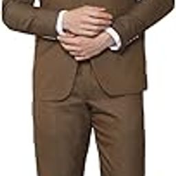 Men's Polyester Blend Three Piece Suit-Dress Set-image-25