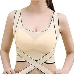 Women’s Full Coverage Push Up Bra with Front Pushup Adjustable Hook, Seamless, Longline High Support Sports Bra for Workout Gym and Yoga Bralette Bras-picture-11