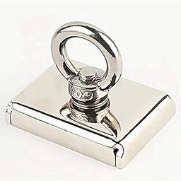 EVEREST MAGNETICS | Rectangle Fishing Magnet 75 mm | 50-100 Kg Vertical Lifting capacity | Neodymium Heavy Duty Magnet | Close removable & easy use hook for Fishing, Indstrial, Lifting, Project use-image-28