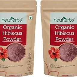 Neuherbs Hibiscus Powder - 100 gm (Pack of 2) For Skin Care & Hair Growth | Ideal For Hair Pack, Face Pack & Eating | Gudhal Ka Phool Powder | 100% Natural & Vegan Friendly-image-70