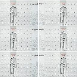 Sunaina Premium Plaza White Bindi for Women & Girls ((Pack of 2) (6 Cards)) (Size-4 (5mm))-image-4