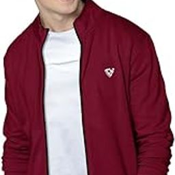 Mens Henley Neck Full Sleeves Regular Fit Solid Jacket-picture-24