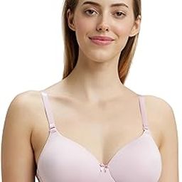 1819 Women's T-Shirt Bra |Padded | Wirefree | Full Coverage with Magic Under Cup | Microfiber Nylon Elastane Stretch Fabric-image-31