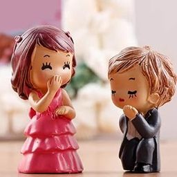 Wedding Couple - Set of 1 Miniature for Fairy Garden/Bonsai/Landscaping/Tray Gardening/Terrariums-image-94