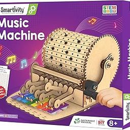 Smartivity DIY Music Machine Toy for Kids 8-9-10-11-12-13-14 Years Old I Create Your own Music with 7 Preset Songs - Jingle Bells, Happy Birthday & More I Christmas, Birthday Gift for Girls & Boys-31
