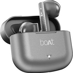 boAt Airdopes 91 Prime, 45HRS Battery, 13mm Drivers, Metallic Finish, Low Latency,ENx Tech, Fast Charge, v5.3 Bluetooth Earbuds, TWS Ear Buds Wireless Earphones with mic (Sonic Silver)-10