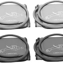 CALANDIS™ 4Pcs Adult Large Arm Blood Pressure Monitor Cuff Replacements Gray+Dark Gray | Blood Pressure Monitoring | Monitoring & Testing | Medical, Mobility & Disability-12