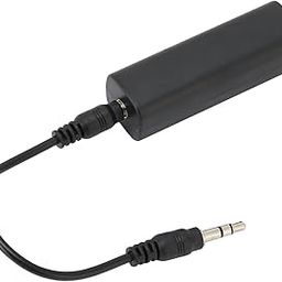Zanzmer Ground Loop Noise Isolator for Your Car Audio System/Home Stereo with 3.5mm Audio Cable[Eliminating Audio Hum Noise Completely] (Black)-image-34