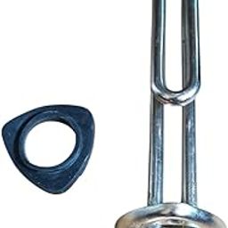 Triangular (Eco) Geyser Heating Element Suitable for 3 and 5 L Geyser -(Match and Buy) Eco Tikona coil 7 inch length and 5 * 5 * 5 Cm Triangular Flange size-image-99